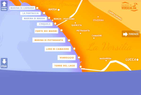 Conosci tutto quello che c'è da sapere sulla Versilia